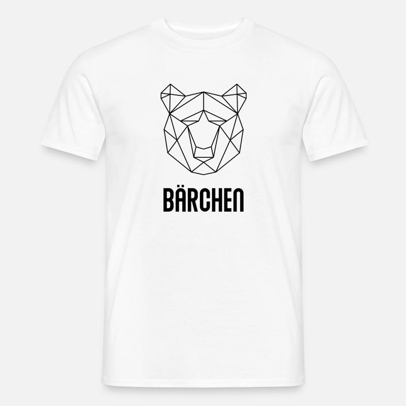 Bärchen - Männer T-Shirt - Weiß