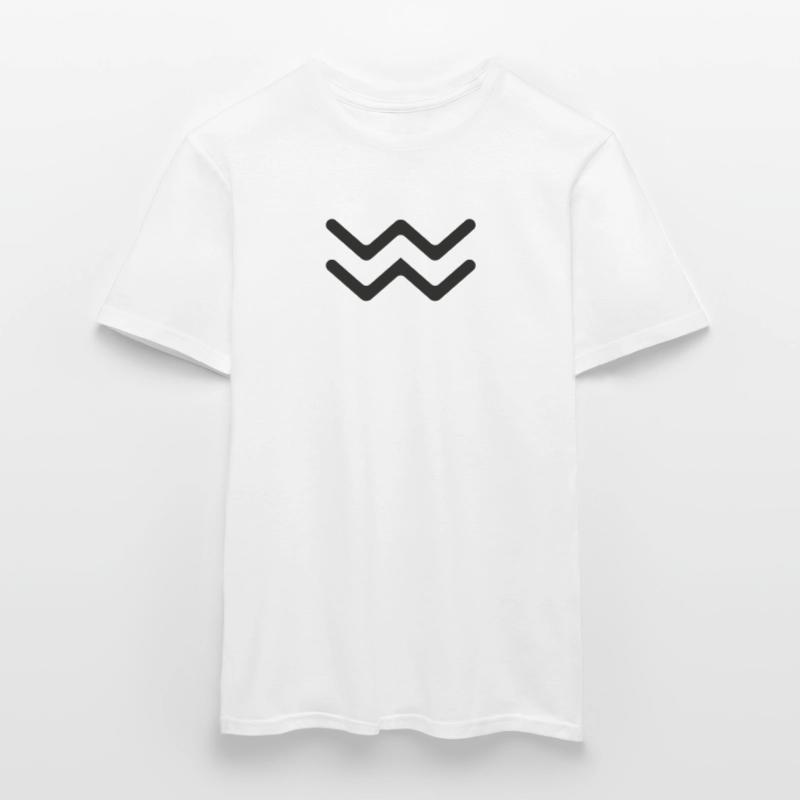 Sternzeichen Wassermann oder Wassermann Männer T-Shirt
