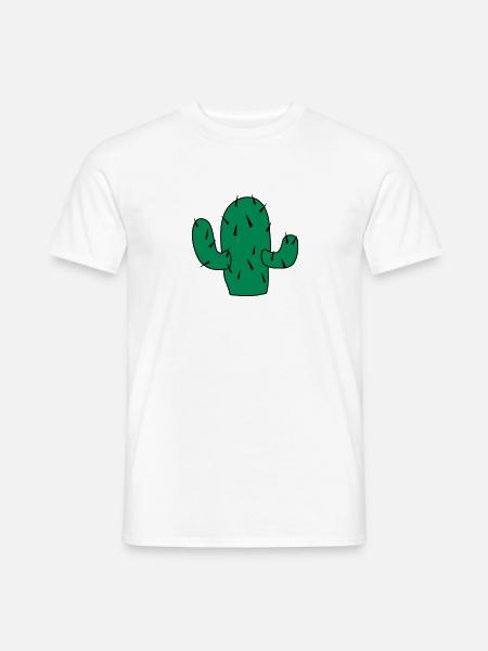 cactus_cc21 - Men's T-Shirt - white