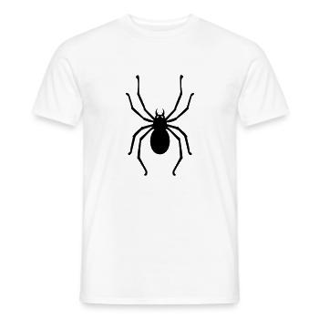 spider - Men's T-Shirt - white - Front - AI Model Male 178 dark (178cm)
