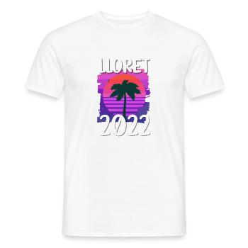 Lloret De Mar 2022 - Männer T-Shirt - Weiß - Vorne - AI Model Male 178 dark (178cm)