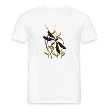 Libellule - T-shirt homme - blanc - Devant - AI Model Male 178 dark (178cm)