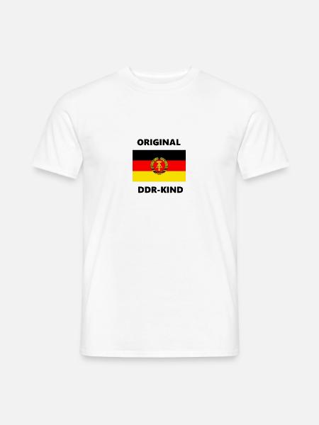 Original DDR Kind - Männer T-Shirt - Weiß