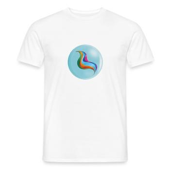 ME Original - Männer T-Shirt - Weiß - Vorne - AI Model Male 178 dark (178cm)