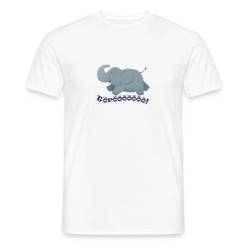 Wildtiere - Männer T-Shirt - Weiß - Vorne - AI Model Male 178 dark (178cm)