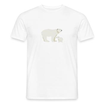Wildtiere - Männer T-Shirt - Weiß - Vorne - AI Model Male 178 dark (178cm)