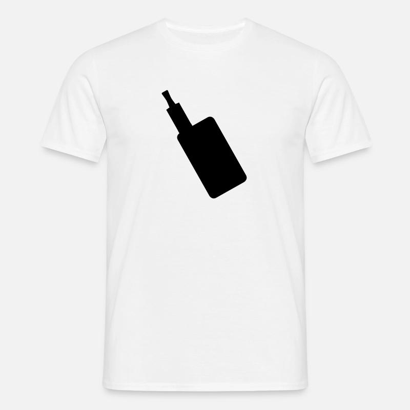 Vape / E-Zigarette - Männer T-Shirt - Weiß
