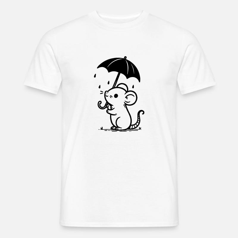 Topo - T-shirt uomo - bianco