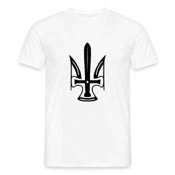 Ukraine - Men's T-Shirt - white - Front - AI Model Male 178 dark (178cm)