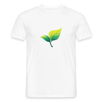 Natur - Männer T-Shirt - Weiß - Vorne - AI Model Male 178 dark (178cm)