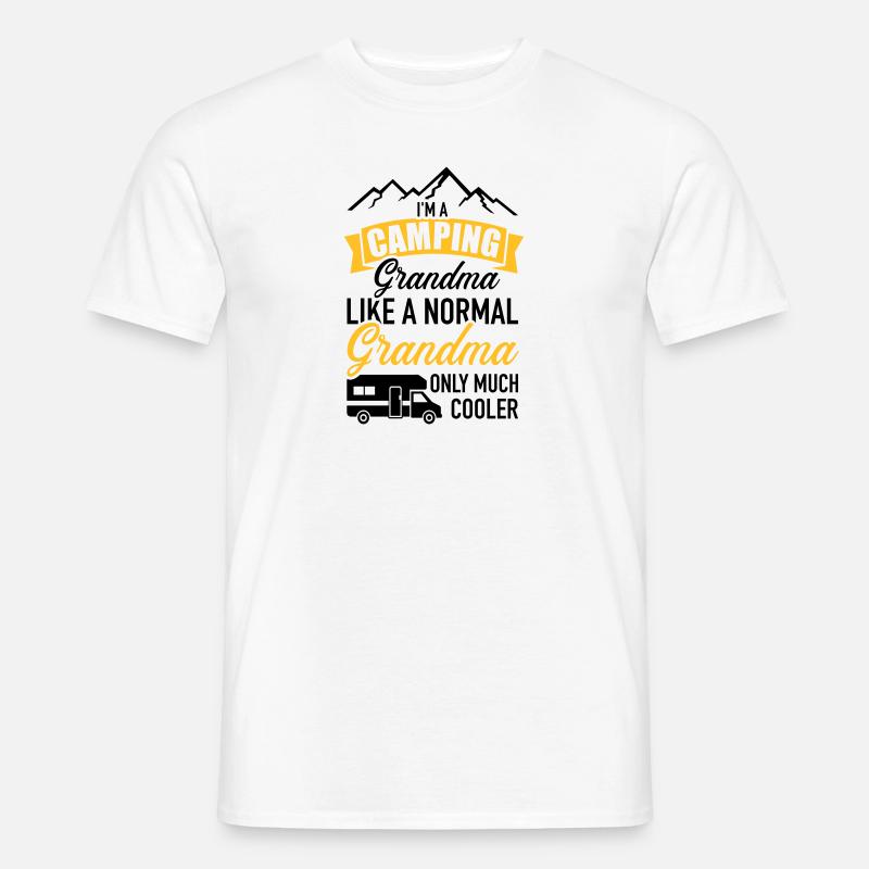 Campeur - T-shirt homme - blanc