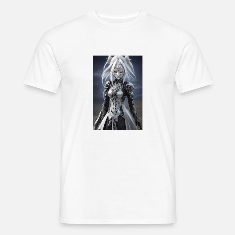 AI 3D Version 31 - Männer T-Shirt - Weiß