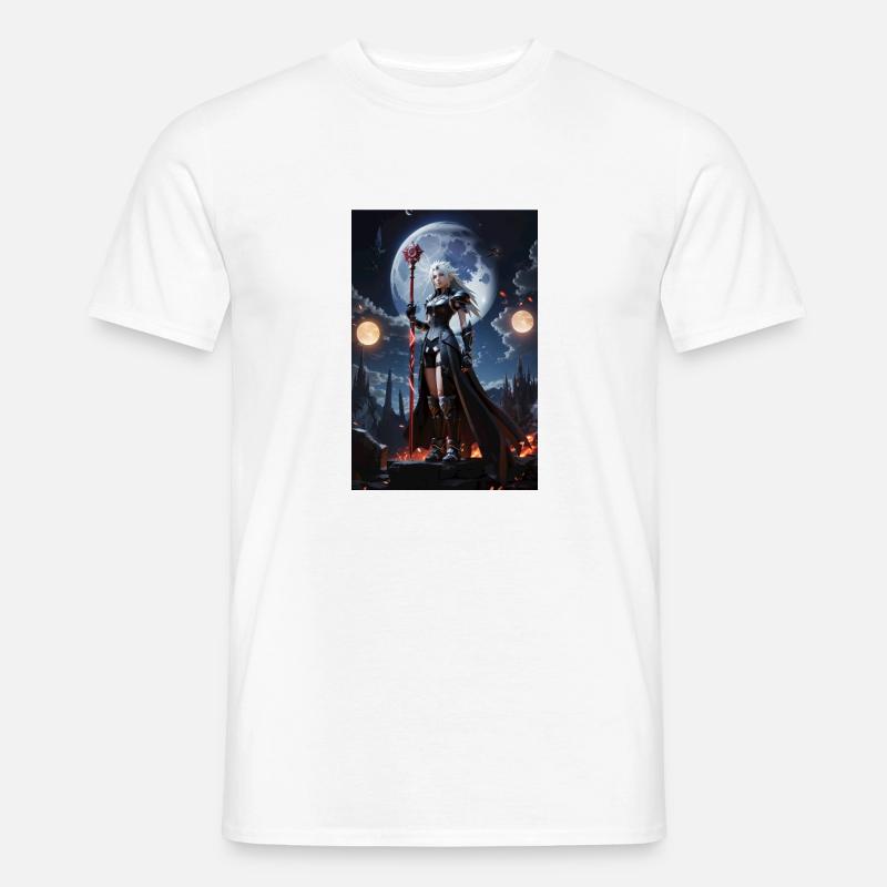 AI 3D Version 51 - Männer T-Shirt - Weiß