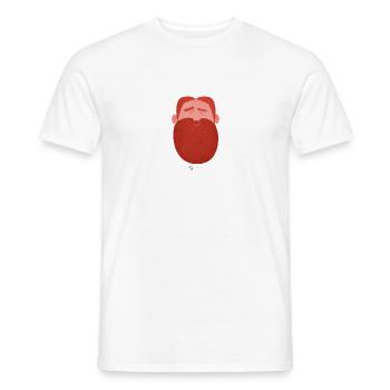 IOTA | Cryptocurrency | Crypto | David Sonstebo - Men's T-Shirt - white - Front - AI Model Male 178 dark (178cm)