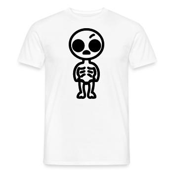 Außerirdischer - Männer T-Shirt - Weiß - Vorne - AI Model Male 178 dark (178cm)