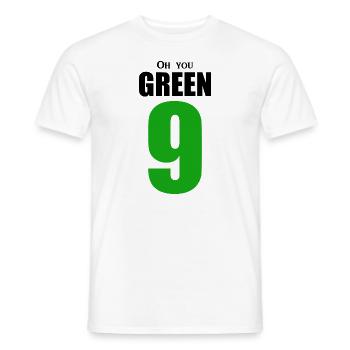 Denglisch - Spruch - lustig - Männer T-Shirt - Weiß - Vorne - AI Model Male 178 dark (178cm)