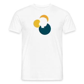 Soul Afro Groove 70s - Men's T-Shirt - white - Front - AI Model Male 178 dark (178cm)