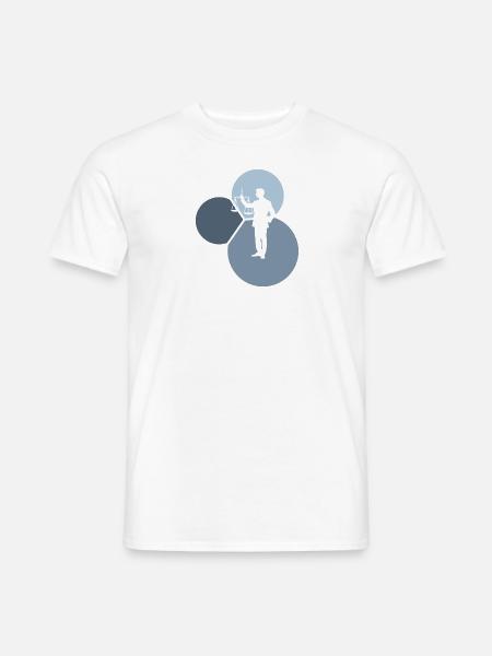 Gericht Absatz Recht - Männer T-Shirt - Weiß
