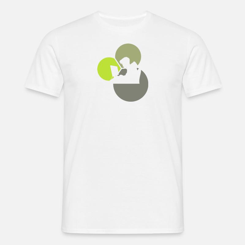 Informatik Computerfreak Hacken - Männer T-Shirt - Weiß