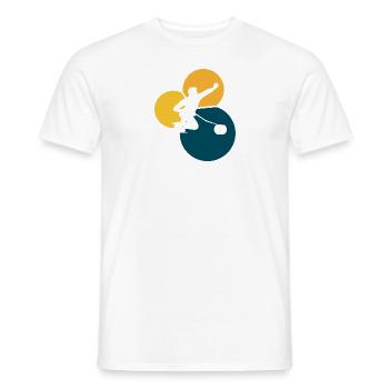Curlingstock Curlingspieler Curlingteam - Männer T-Shirt - Weiß - Vorne - AI Model Male 178 dark (178cm)