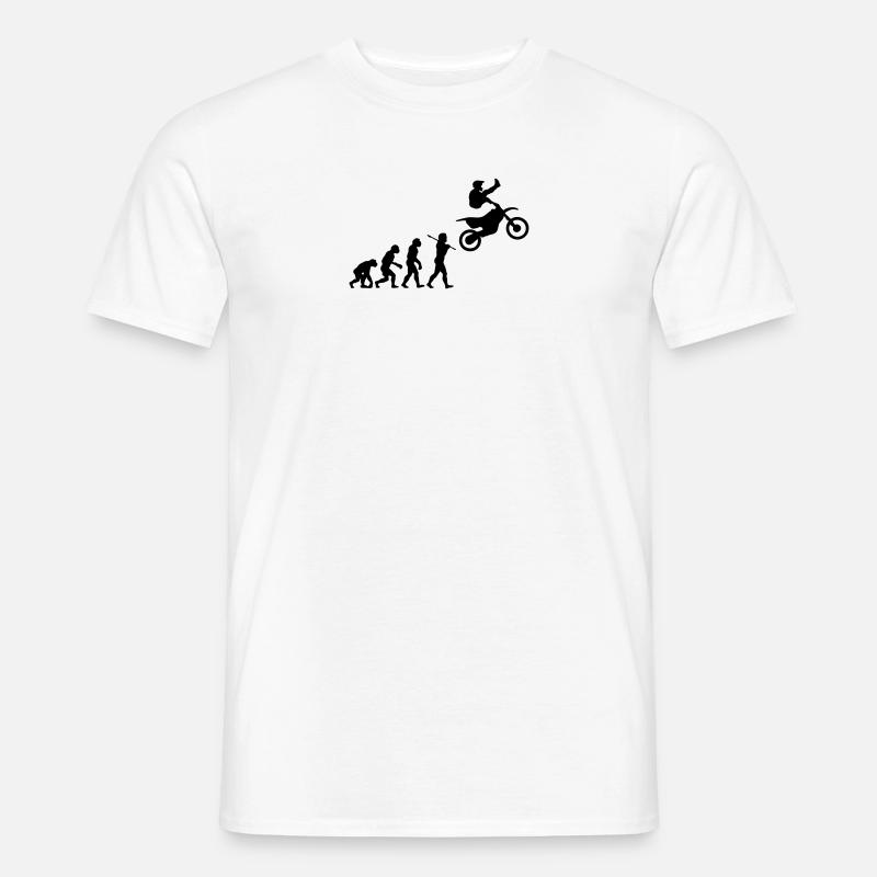 MX Freestyle Motocross Evolution - Men’s T-shirt - undefined