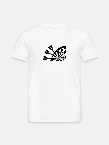 Darts - T-shirt homme - blanc
