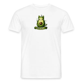 Avocato - Männer T-Shirt - Weiß - Vorne - AI Model Male 178 dark (178cm)