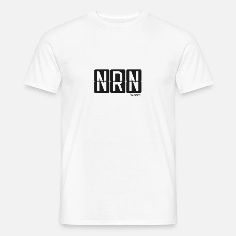 Weeze - Männer T-Shirt - Weiß