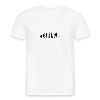 Evolution Eishockey | Evolution Ice hockey - Männer T-Shirt - Weiß - Vorne - AI Model Male 178 dark (178cm)