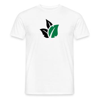 trileaf - T-shirt homme - blanc - Devant - AI Model Male 178 dark (178cm)