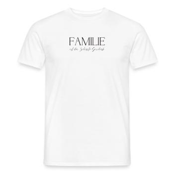 Familie ist das schönste geschenk - Männer T-Shirt - Weiß - Vorne - AI Model Male 178 dark (178cm)