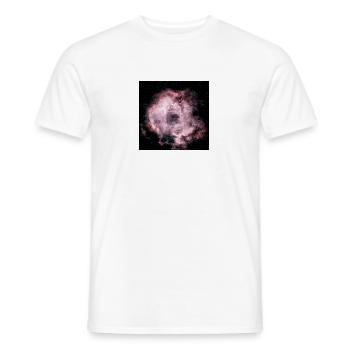 Space Rosette Nebula - T-shirt homme - blanc - Devant - AI Model Male 178 dark (178cm)