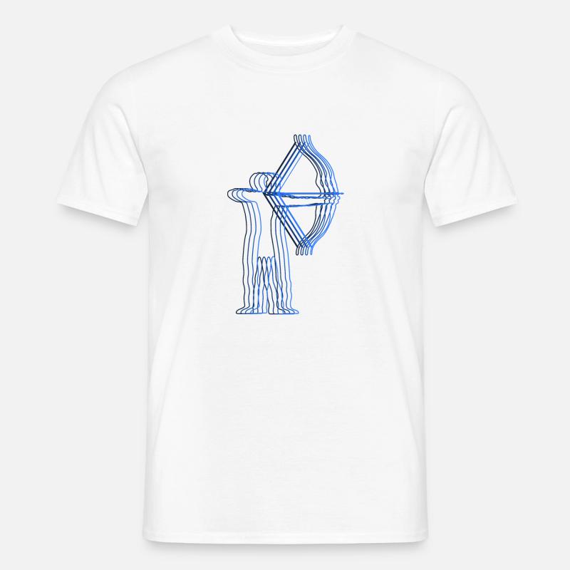 Archery archery archer gift - Men's T-Shirt - white