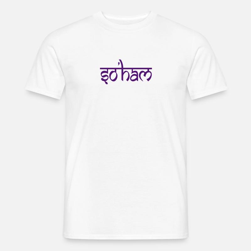 so'ham - Männer T-Shirt - Weiß