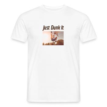 Basket-ball - T-shirt homme - blanc - Devant - AI Model Male 178 dark (178cm)
