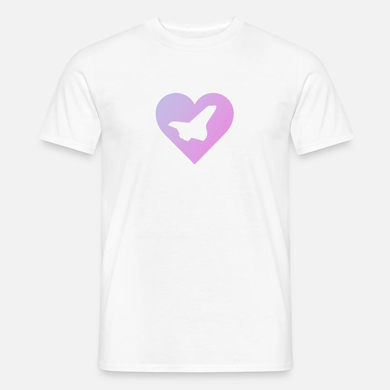 Aerospace Engineering Fliegen Luftfahrt - Männer T-Shirt - Weiß