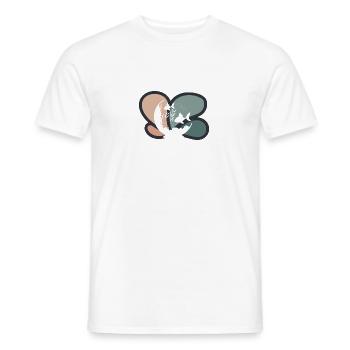 Aquarium Fin Marine Life - Men's T-Shirt - white - Front - AI Model Male 178 dark (178cm)