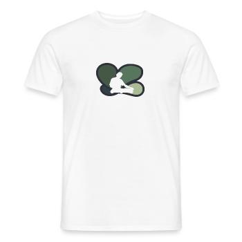 DJ Trance Djing - Männer T-Shirt - Weiß - Vorne - AI Model Male 178 dark (178cm)