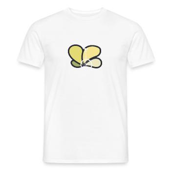 Unicycling, penny-farthing, vélo - T-shirt homme - blanc - Devant - AI Model Male 178 dark (178cm)