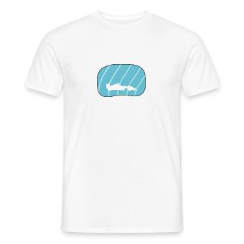 Car Racing Tuner Racing Car - Men's T-Shirt - white - Front - AI Model Male 178 dark (178cm)