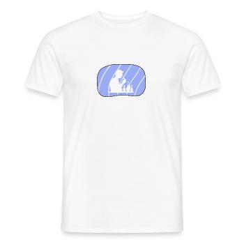 Chemie Periodensystem Atom - Männer T-Shirt - Weiß - Vorne - AI Model Male 178 dark (178cm)