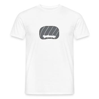 Voitures de course à la dérive - T-shirt homme - blanc - Devant - AI Model Male 178 dark (178cm)