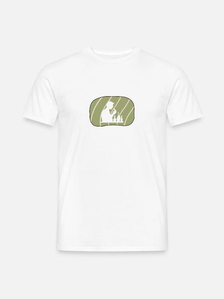 Chemie Periodensystem - Männer T-Shirt - Weiß