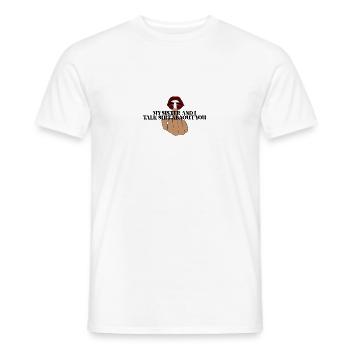 Majeur - T-shirt homme - blanc - Devant - AI Model Male 178 dark (178cm)