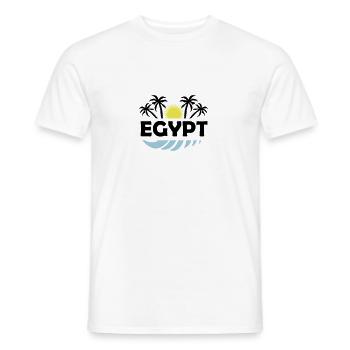 egypt - Men's T-Shirt - white - Front - AI Model Male 178 dark (178cm)