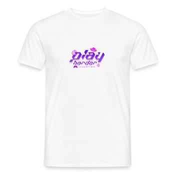 Play harder - Männer T-Shirt - Weiß - Vorne - AI Model Male 178 dark (178cm)