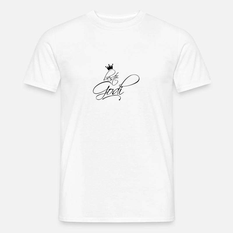 beste Godi - Männer T-Shirt - Weiß