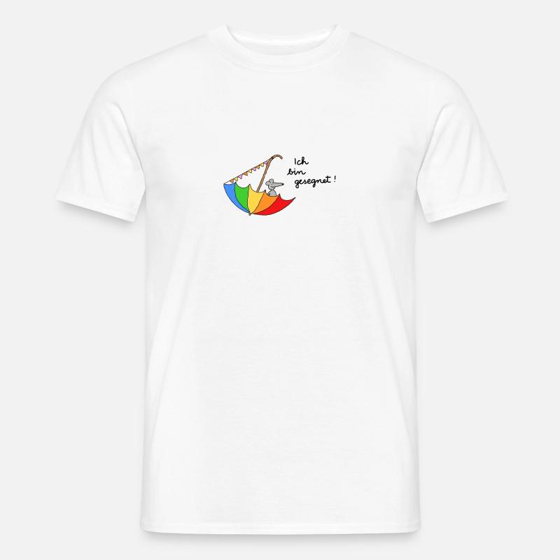 Ich bin gesegnet - Männer T-Shirt - Weiß