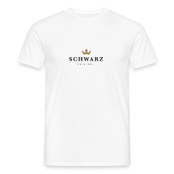 Noir - T-shirt homme - blanc - Devant - AI Model Male 178 dark (178cm)
