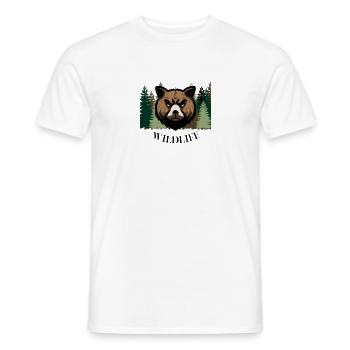 T-shirt Animal Wildlife - T-shirt homme - blanc - Devant - AI Model Male 178 dark (178cm)